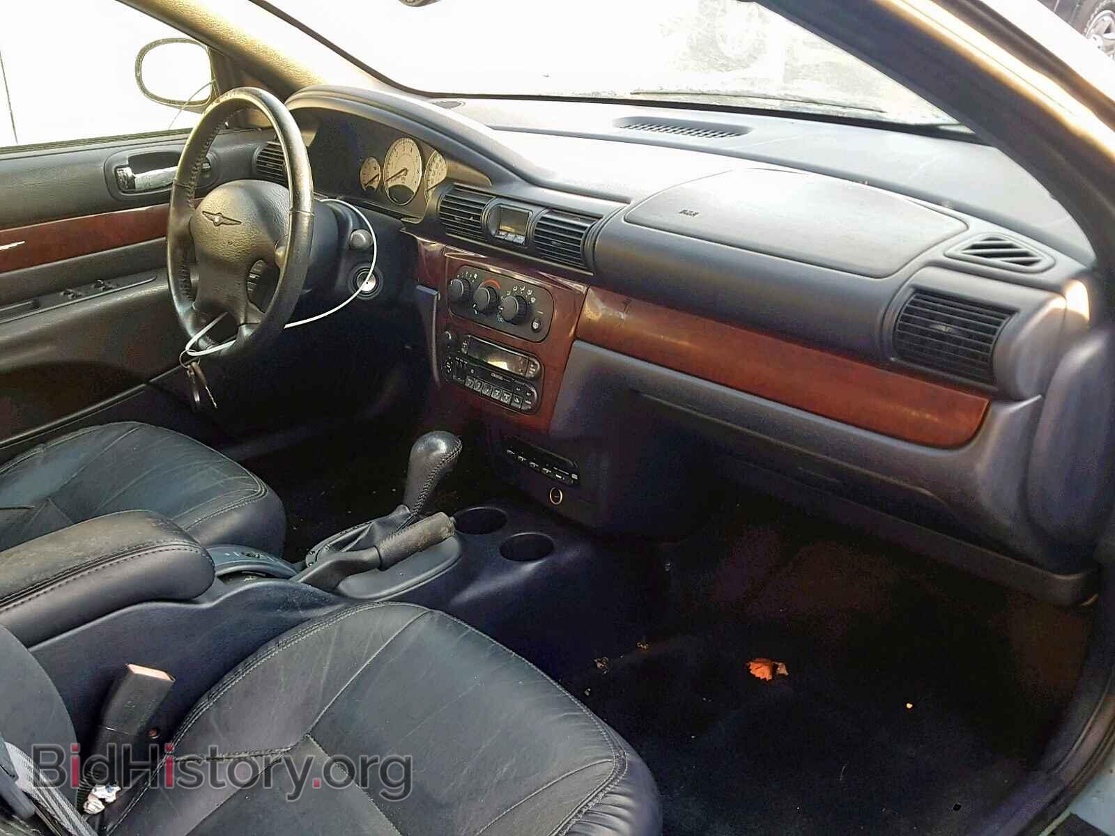 2002 CHRYSLER SEBRING - VIN: 1C3EL65RX2N234955 - Фото 9
