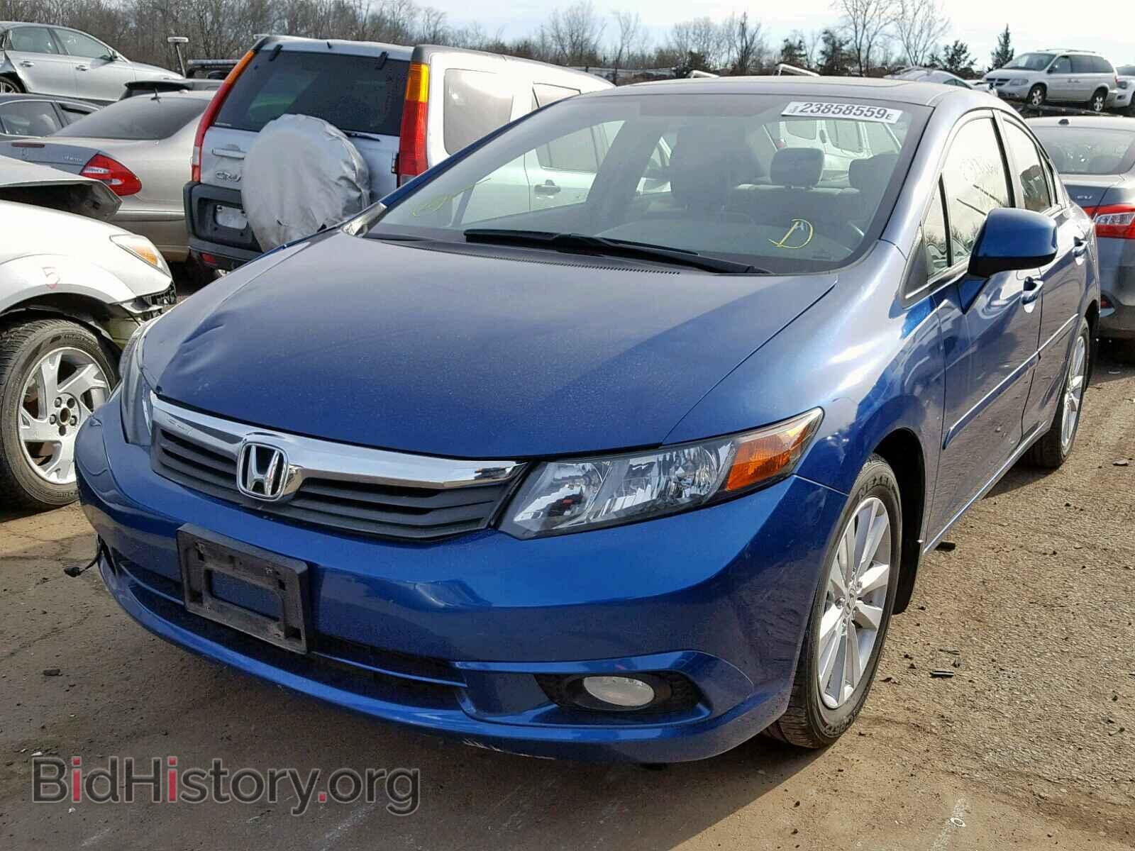 2012 HONDA CIVIC - VIN: 2HGFB2F86CH509055 - Фото 2