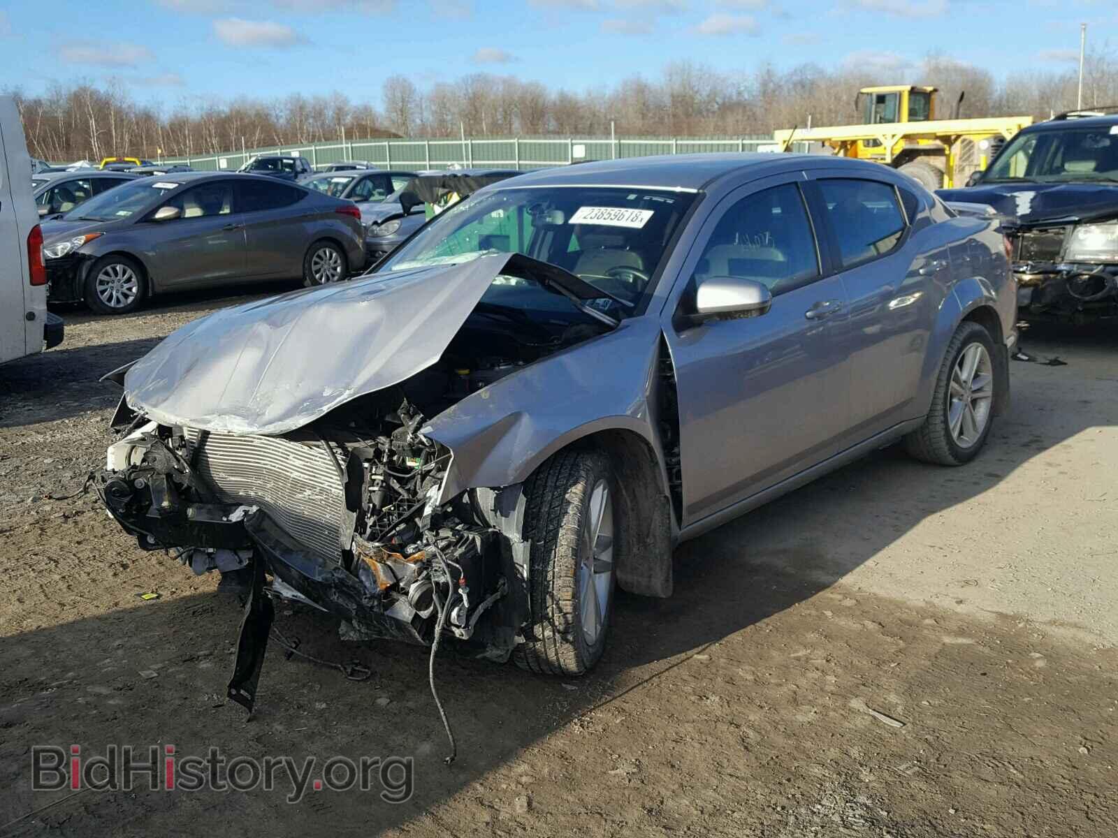 2014 DODGE AVENGER - VIN: 1C3CDZCG7EN117636 - Фото 2