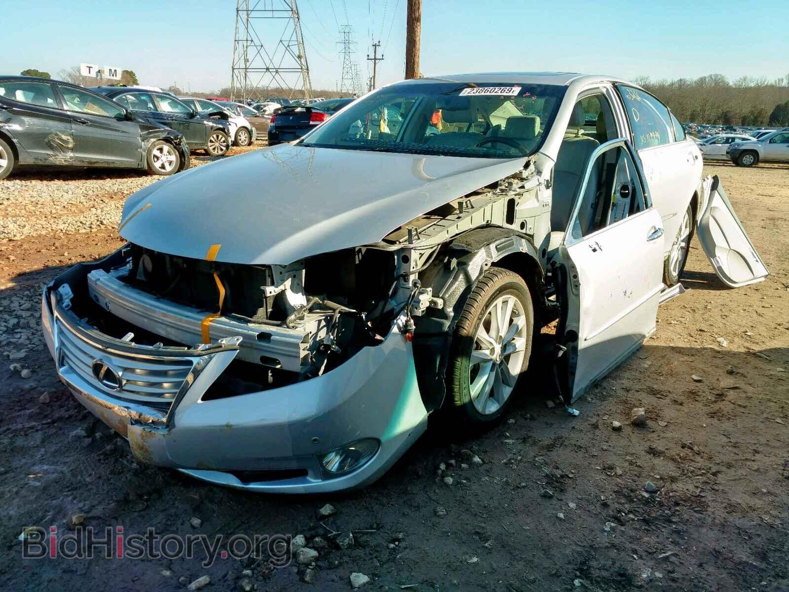 2012 LEXUS ES350 - VIN: JTHBK1EG2C2482945 - Фото 2