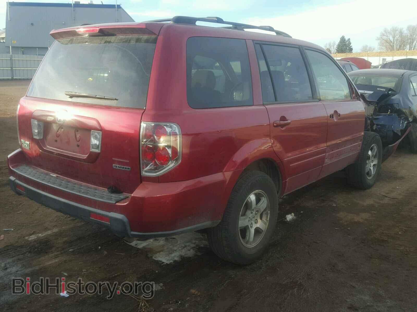 2006 HONDA PILOT - VIN: 2HKYF18446H523211 - Фото 4
