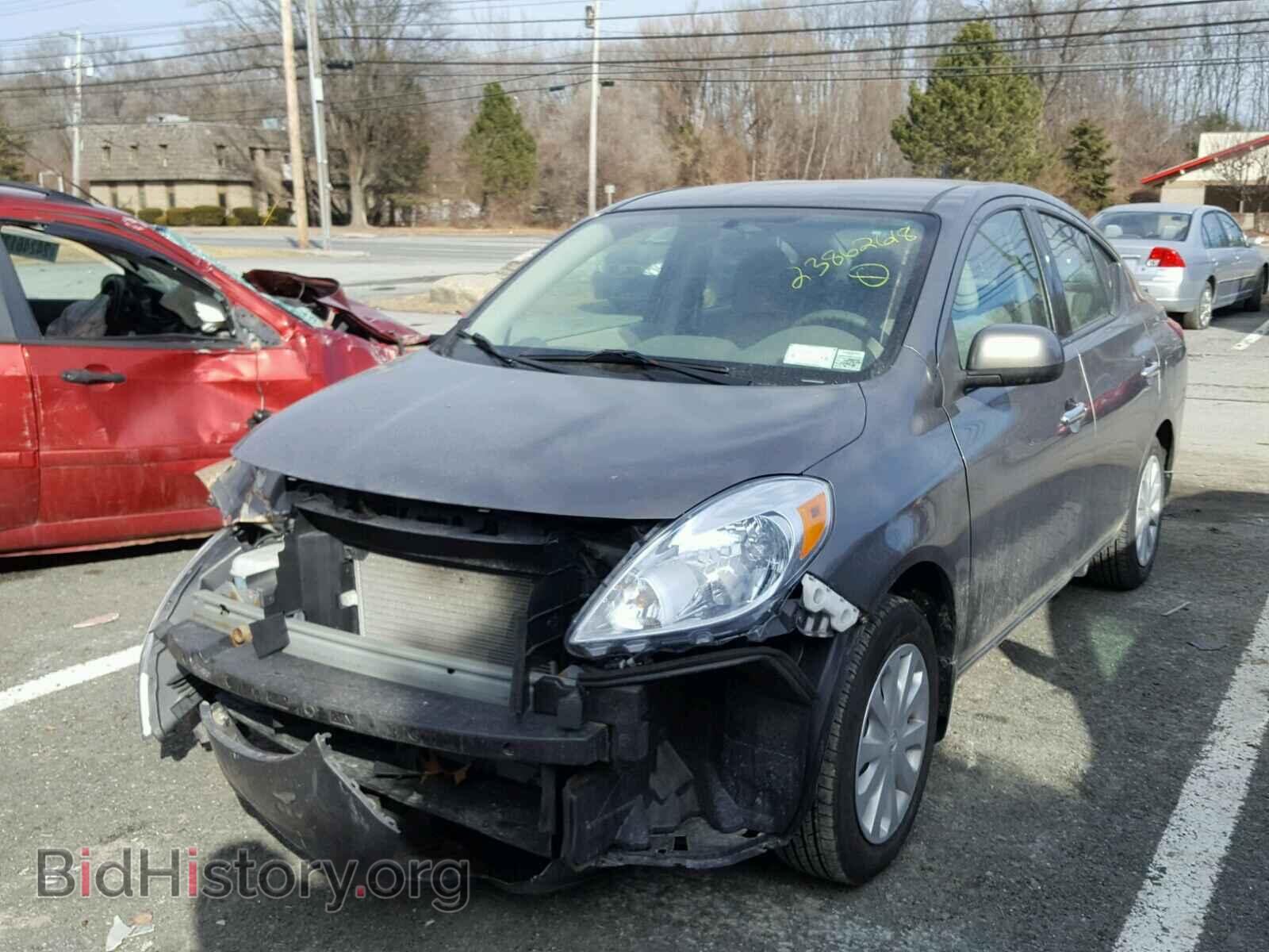 2014 NISSAN VERSA - VIN: 3N1CN7AP6EK453707 - Фото 2