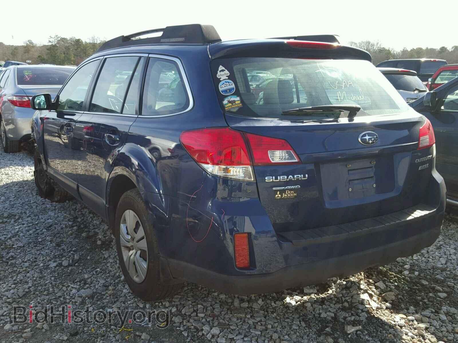 2011 SUBARU OUTBACK - VIN: 4S4BRBAC9B3374980 - Фото 3
