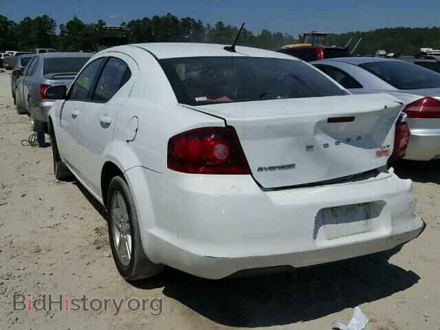 2012 DODGE AVENGER - VIN: 1C3CDZCB9CN219389 - Фото 3