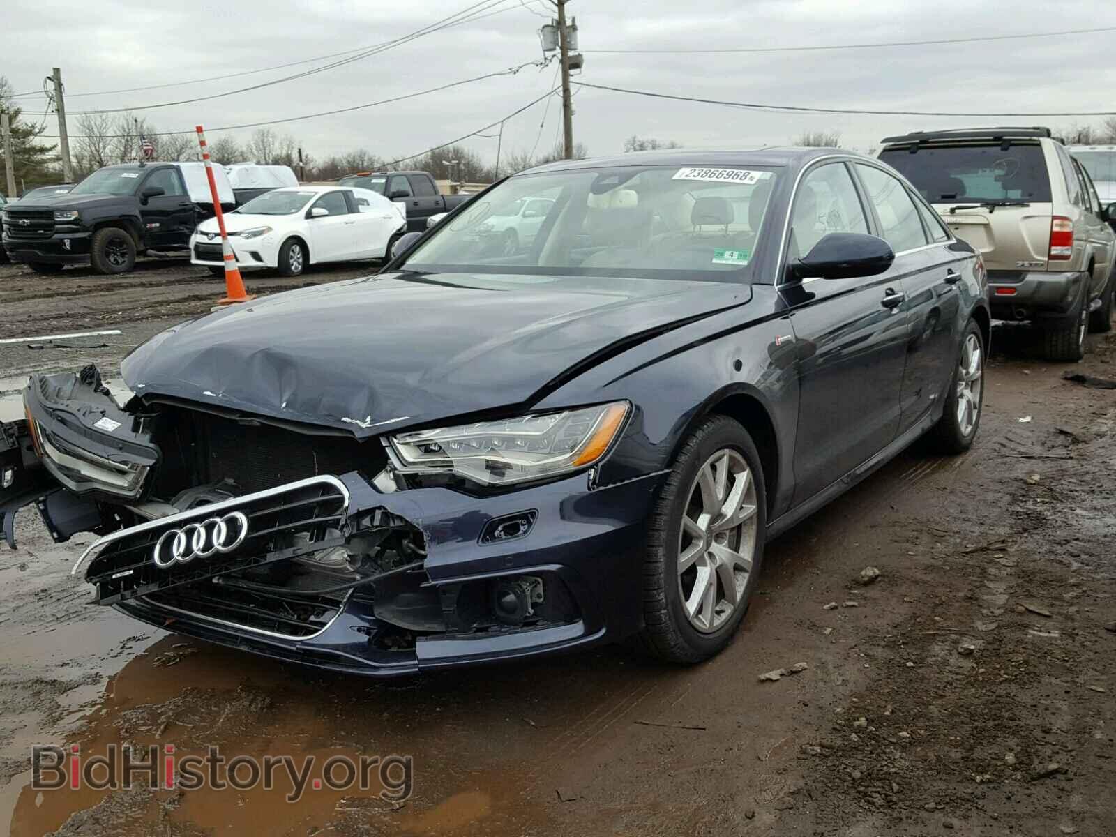 2012 AUDI A6 - VIN: WAUJGBFC5CN145987 - Фото 2