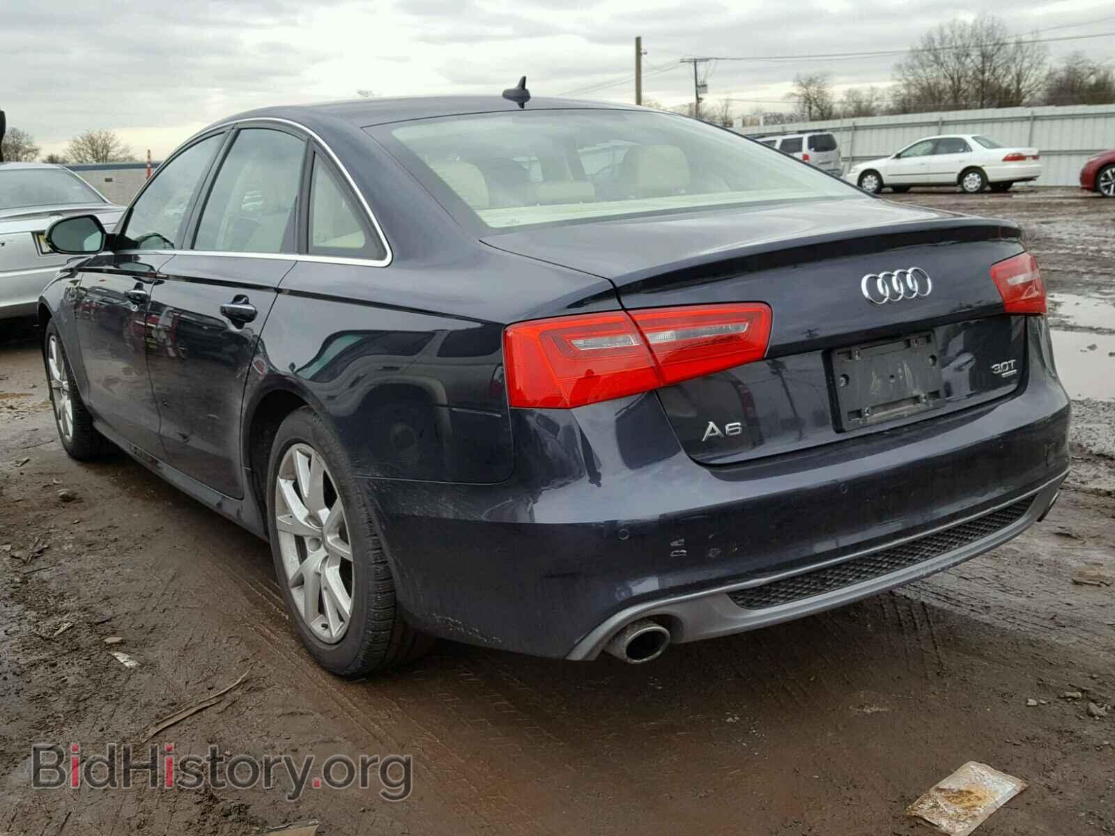2012 AUDI A6 - VIN: WAUJGBFC5CN145987 - Фото 3