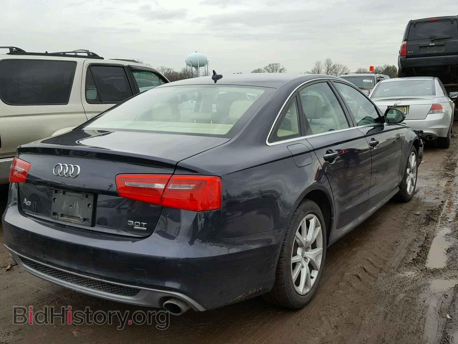 2012 AUDI A6 - VIN: WAUJGBFC5CN145987 - Фото 4
