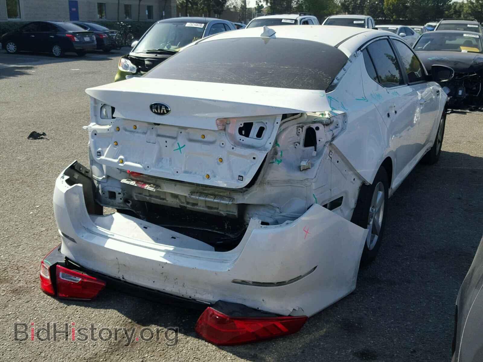 2015 KIA OPTIMA - VIN: KNAGM4A71F5661440 - Фото 4