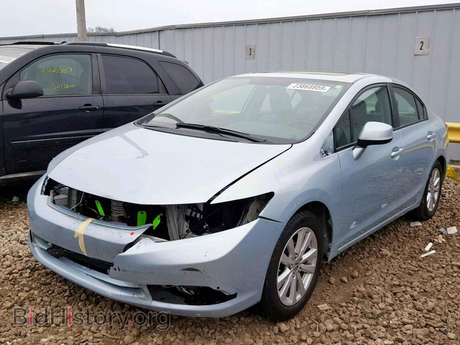 2012 HONDA CIVIC - VIN: 19XFB2F99CE040661 - Фото 2
