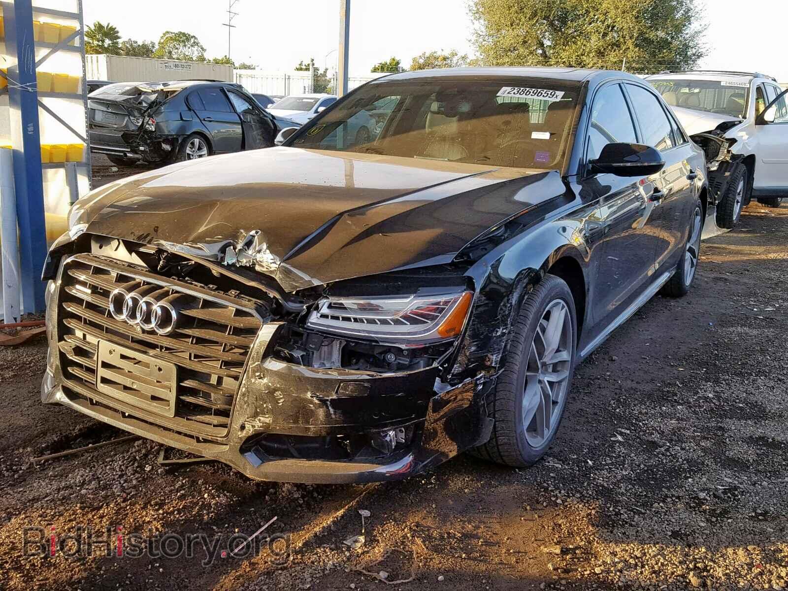 2017 AUDI A8 - VIN: WAU44AFD0HN011114 - Фото 2