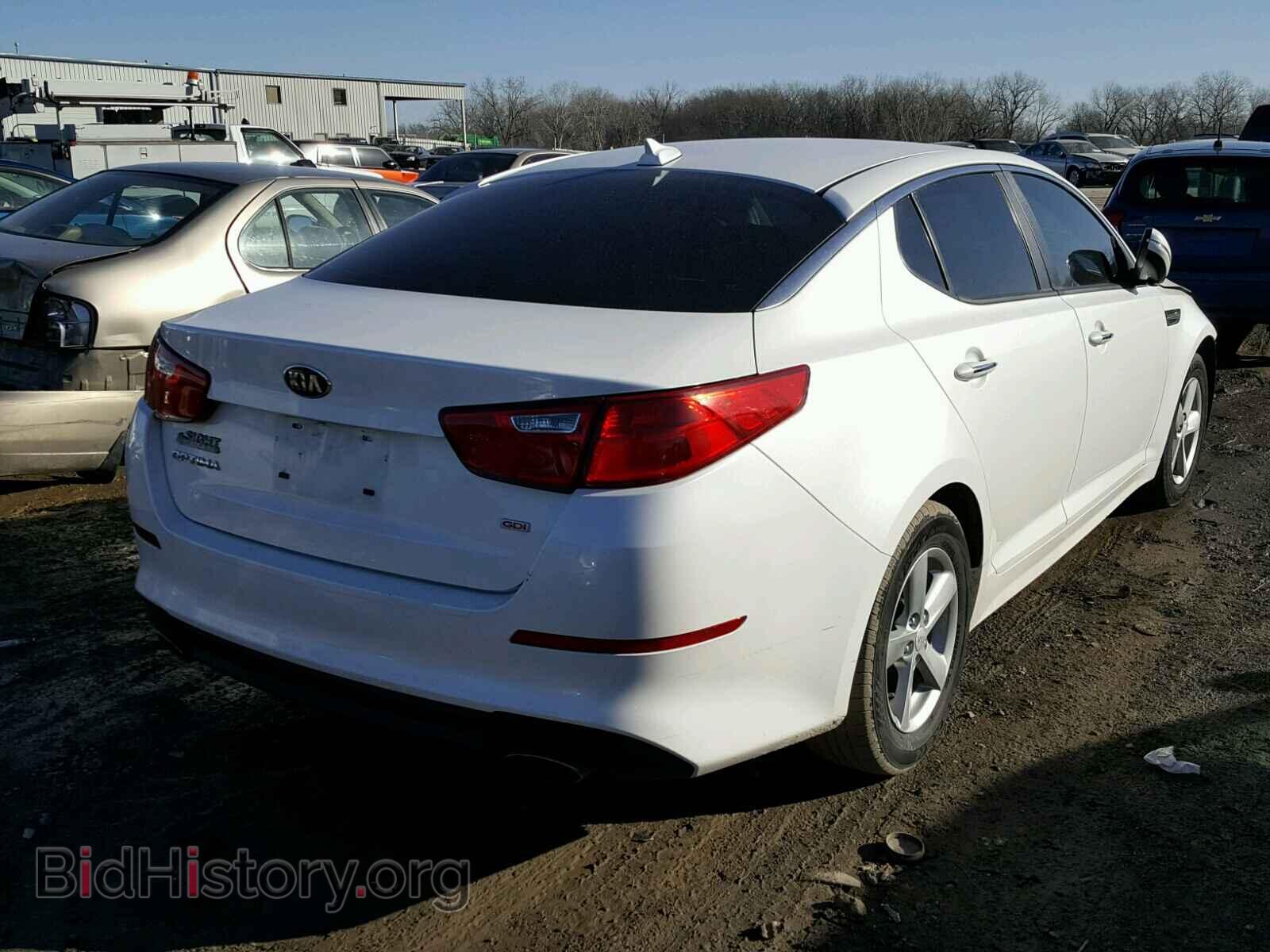 2015 KIA OPTIMA - VIN: KNAGM4A79F5537044 - Photo 4