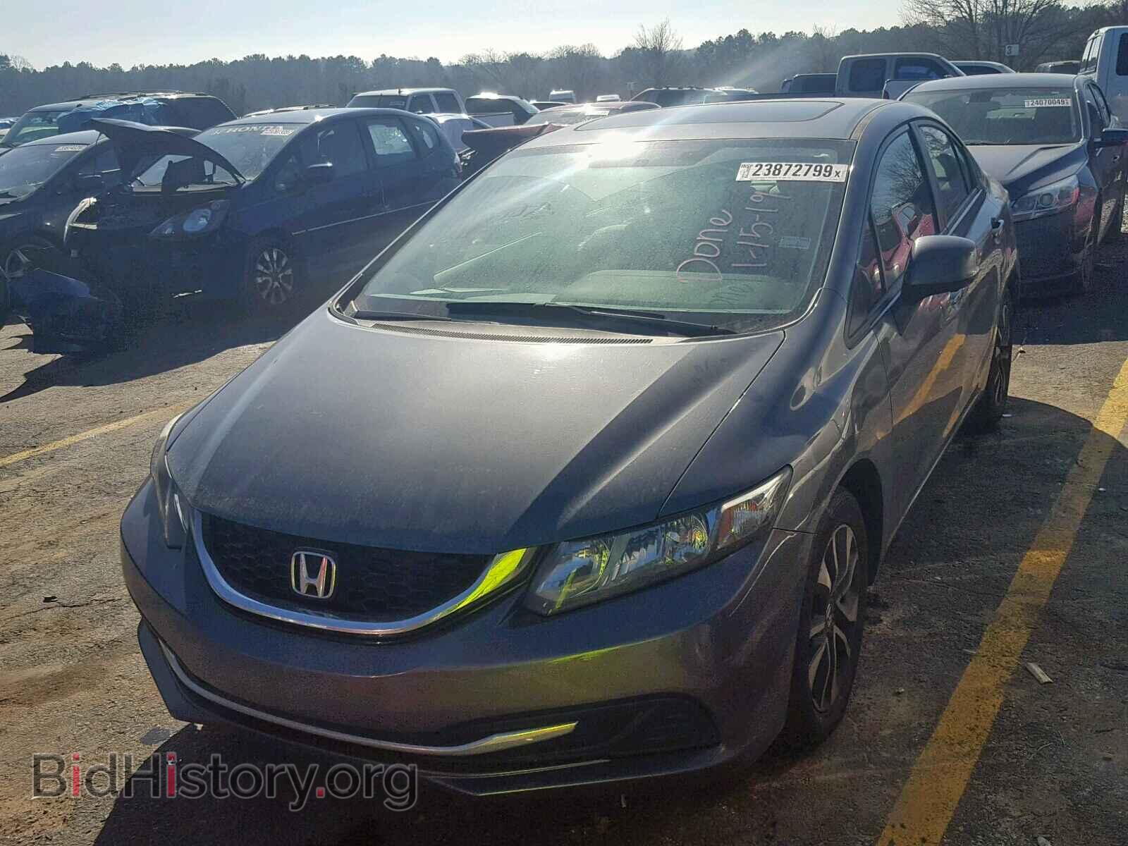 2013 HONDA CIVIC - VIN: 19XFB2F83DE038798 - Фото 2