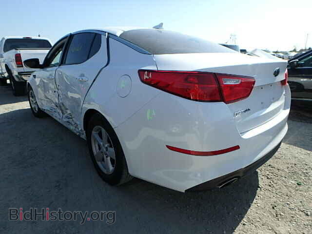 2014 KIA OPTIMA - VIN: 5XXGM4A76EG265193 - Фото 3