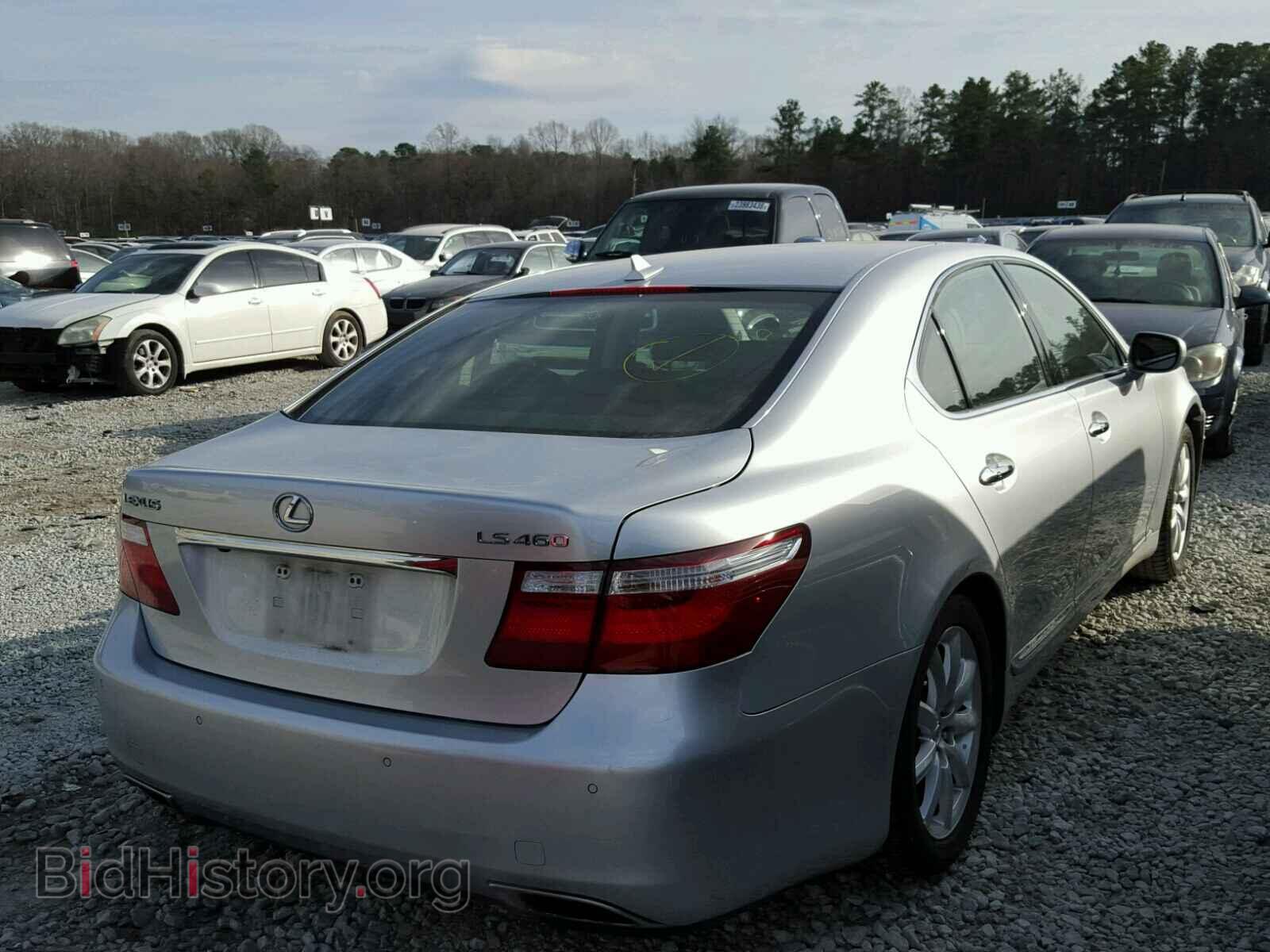2007 LEXUS LS460 - VIN: JTHBL46F575036751 - Фото 4