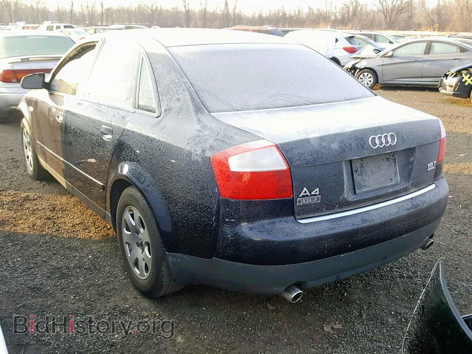 2002 AUDI A4 - VIN: WAULC68E72A309448 - Фото 3