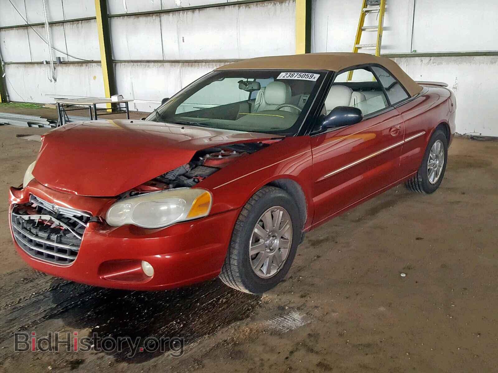 2004 CHRYSLER SEBRING - VIN: 1C3EL65R44N125362 - Фото 2