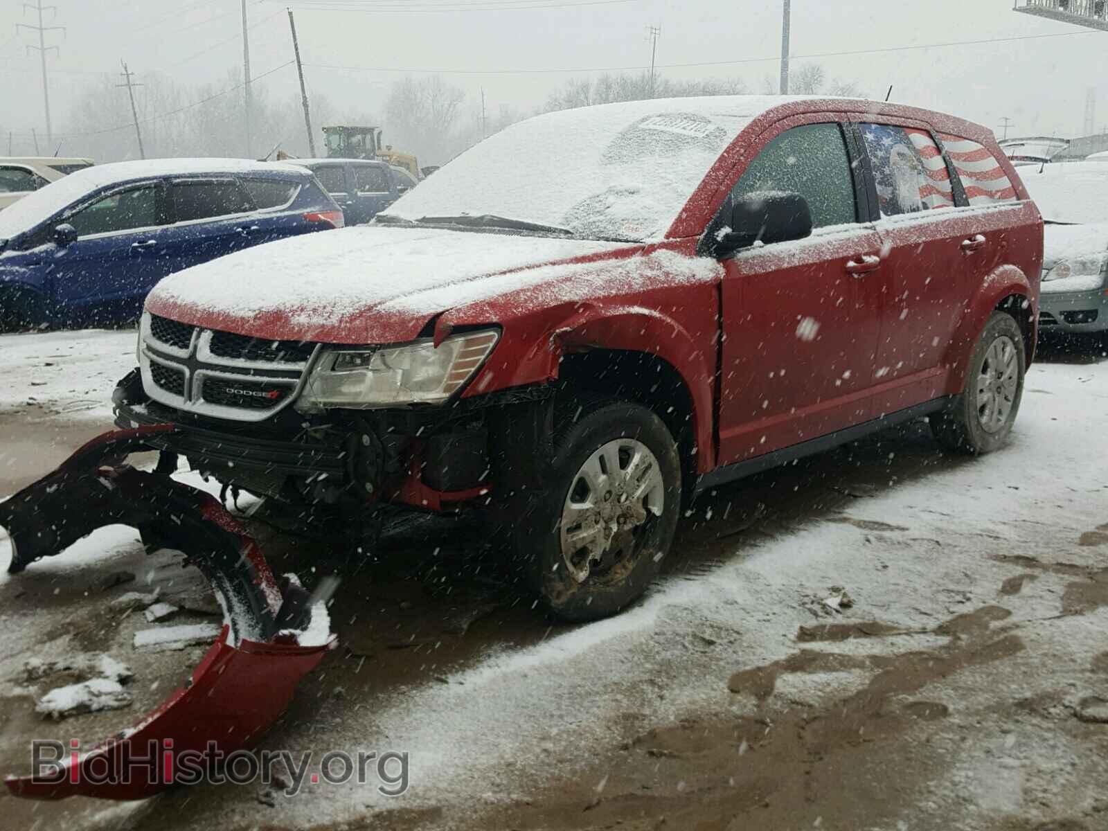 2015 DODGE JOURNEY - VIN: 3C4PDCAB0FT747386 - Фото 2