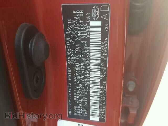 2011 TOYOTA COROLLA - VIN: 2T1BU4EEXBC542630 - Photo 10