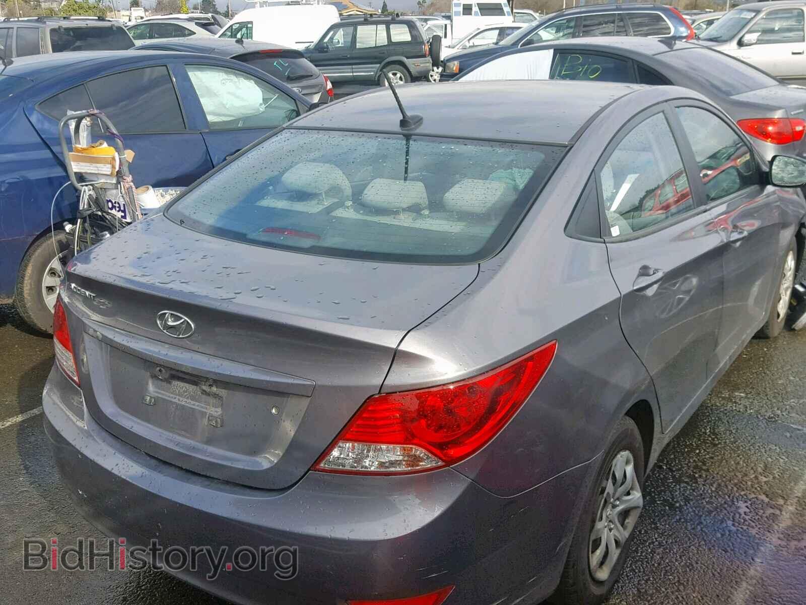 2014 HYUNDAI ACCENT - VIN: KMHCT4AE4EU706924 - Фото 4