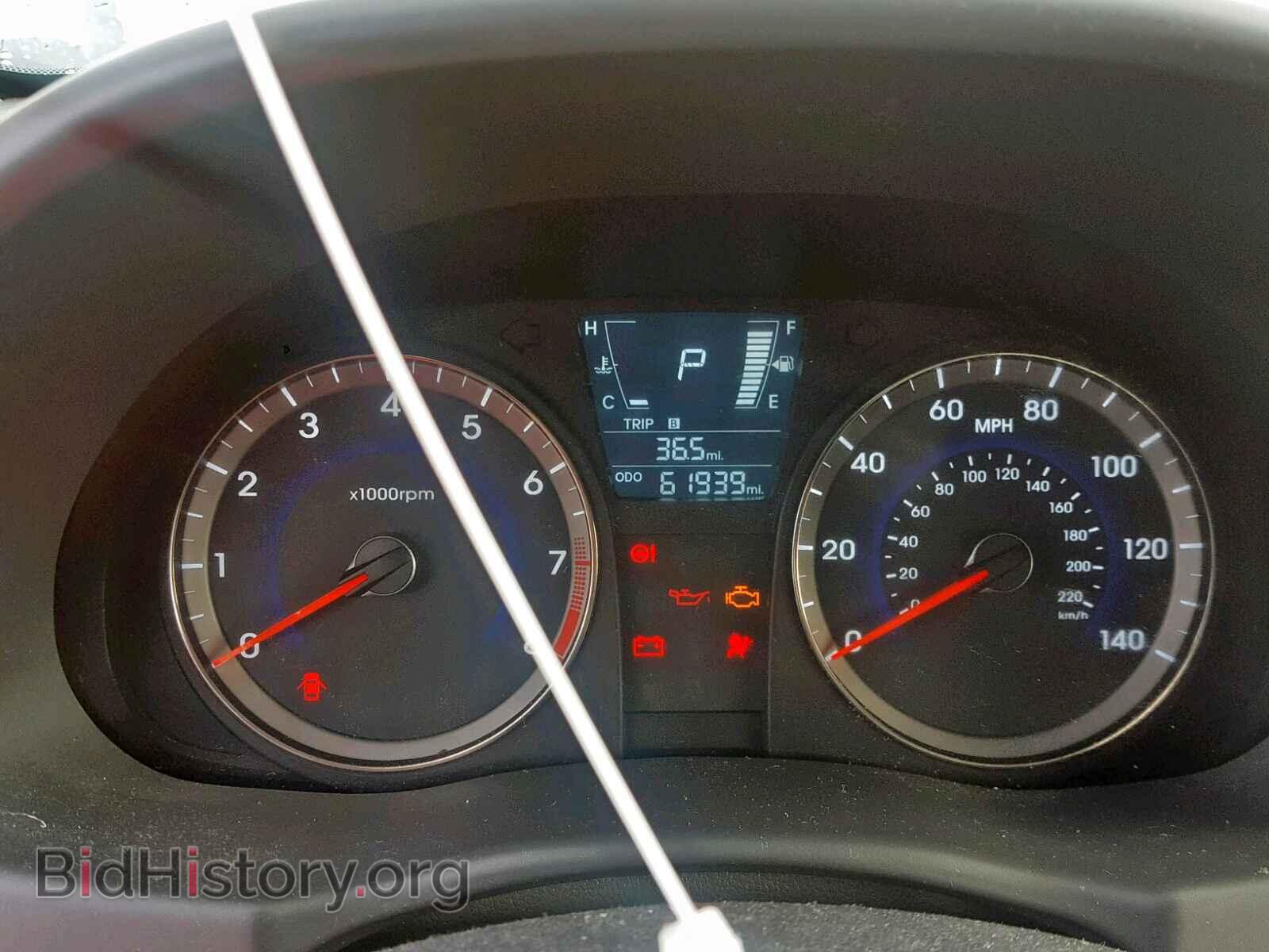 2014 HYUNDAI ACCENT - VIN: KMHCT4AE4EU706924 - Фото 8