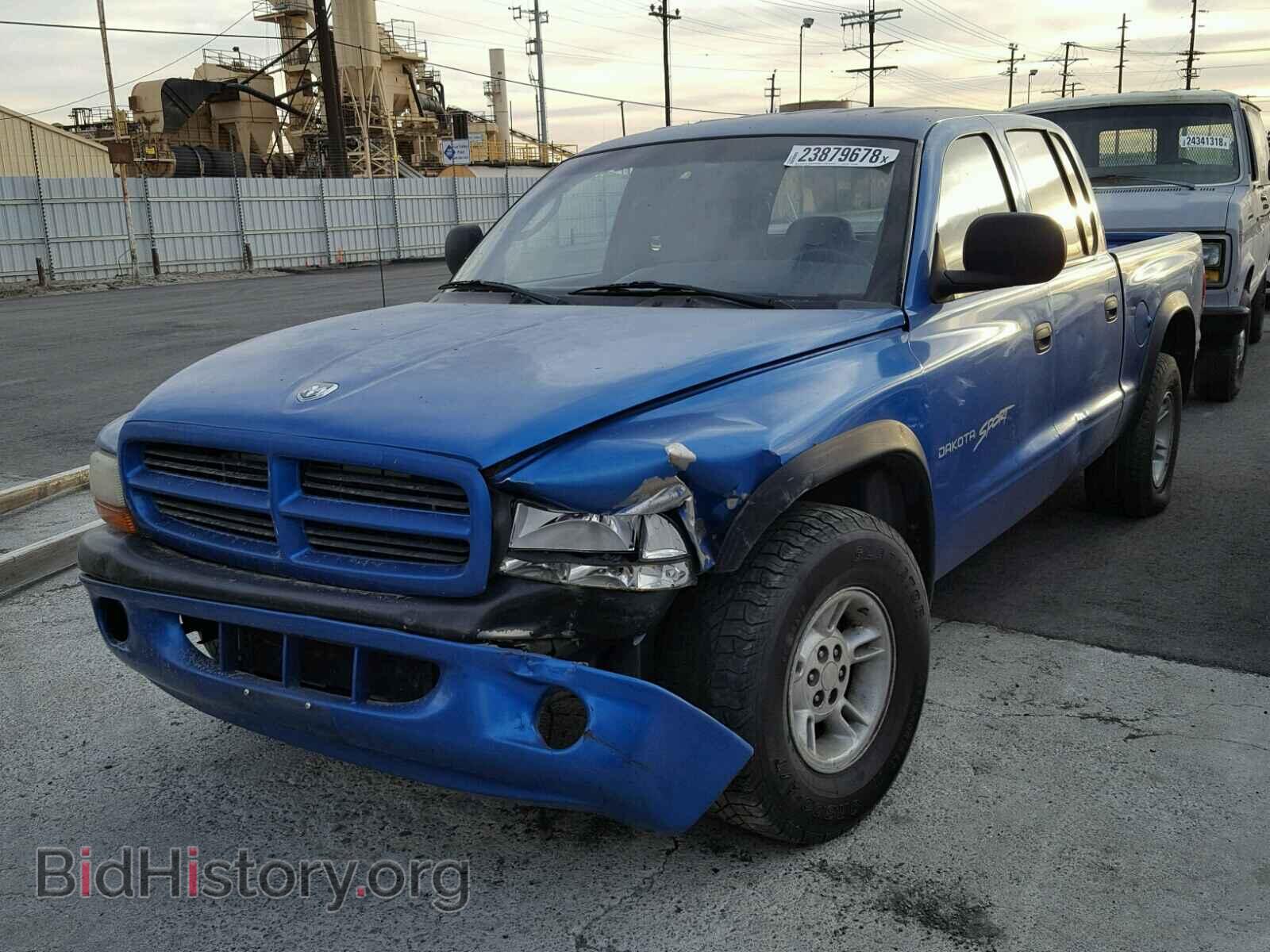 2000 DODGE DAKOTA - VIN: 1B7GL2AN9YS700174 - Фото 2