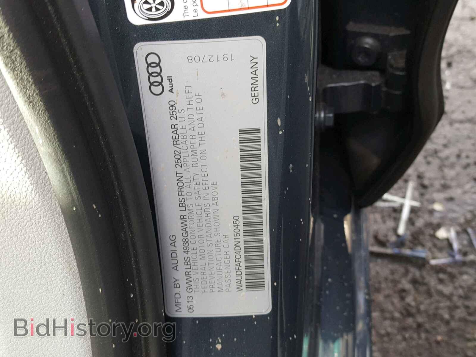 2013 AUDI A6 - VIN: WAUDFAFC4DN150450 - Photo 10