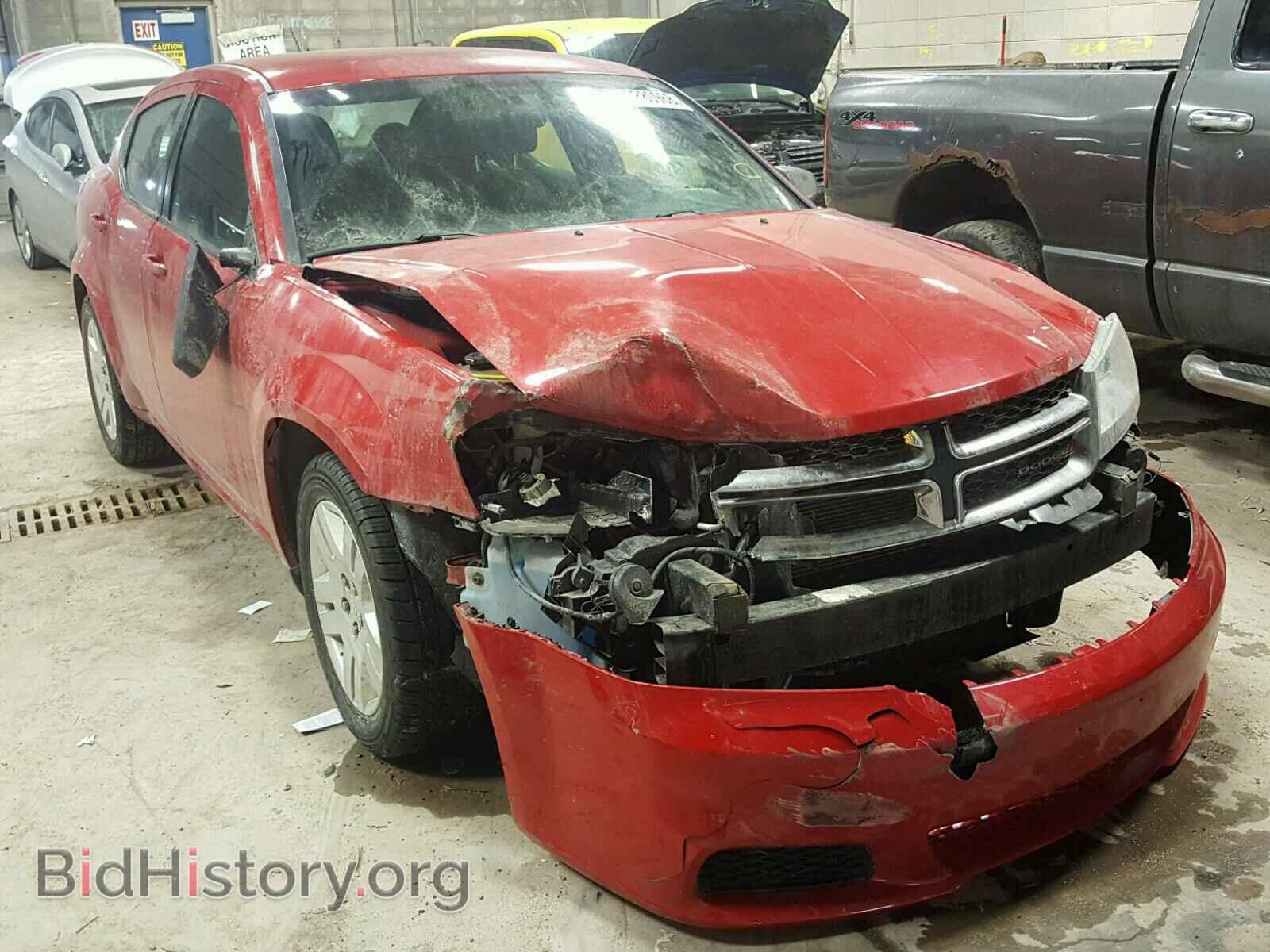 Photo 1C3CDZAG2DN750904 - DODGE AVENGER 2013