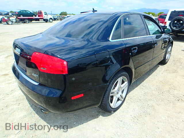 2007 AUDI A4 - VIN: WAUAF78E67A114663 - Фото 4