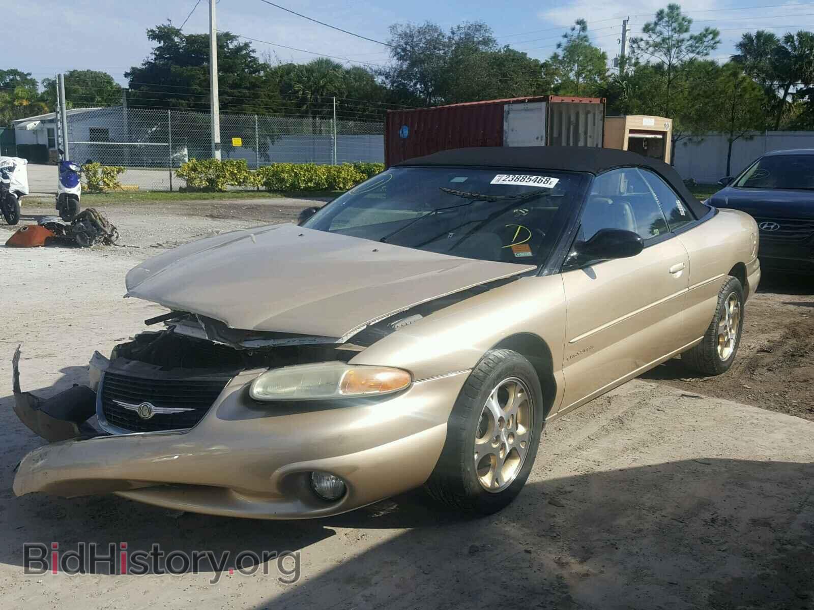 2000 CHRYSLER SEBRING - VIN: 3C3EL55H2YT221420 - Фото 2