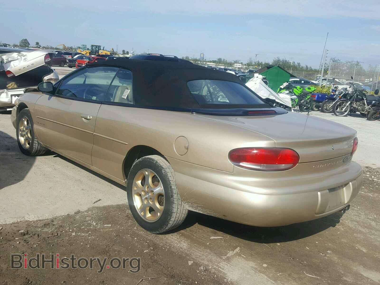 2000 CHRYSLER SEBRING - VIN: 3C3EL55H2YT221420 - Фото 3