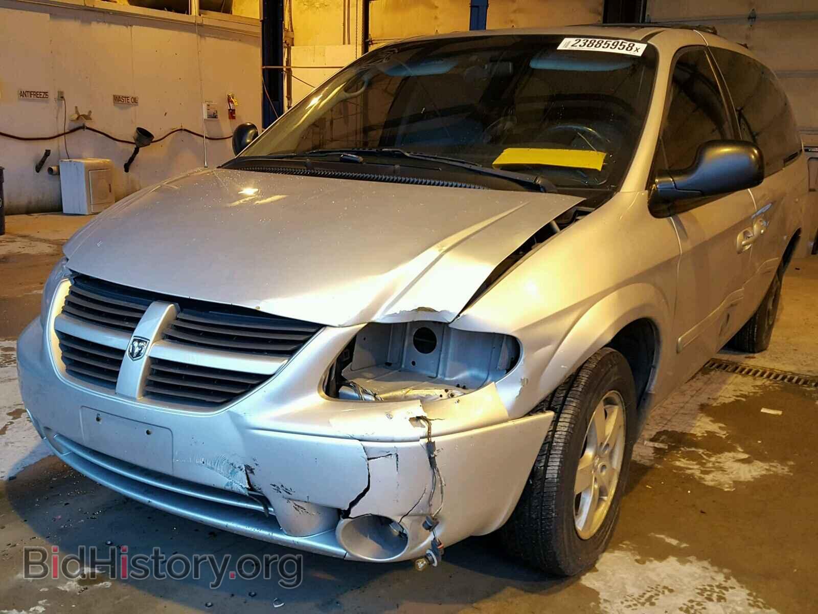 2007 DODGE CARAVAN - VIN: 2D4GP44L07R338961 - Фото 2