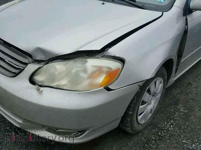 2003 TOYOTA COROLLA - VIN: 2T1BR32E33C102461 - Фото 9