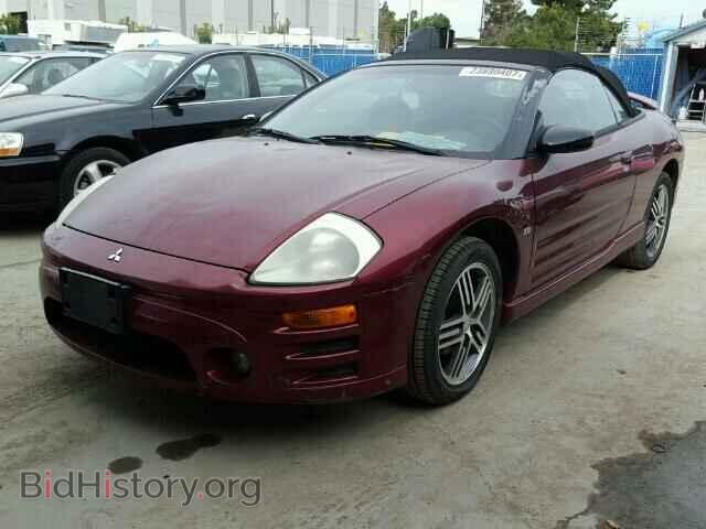 2003 MITSUBISHI ECLIPSE - VIN: 4A3AE75H33E076281 - Фото 2