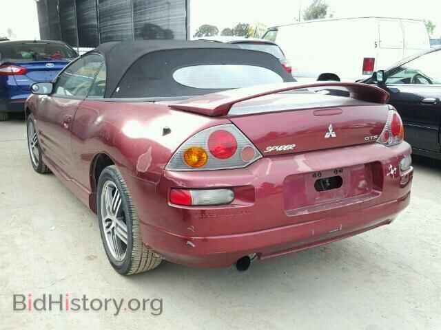 2003 MITSUBISHI ECLIPSE - VIN: 4A3AE75H33E076281 - Фото 3