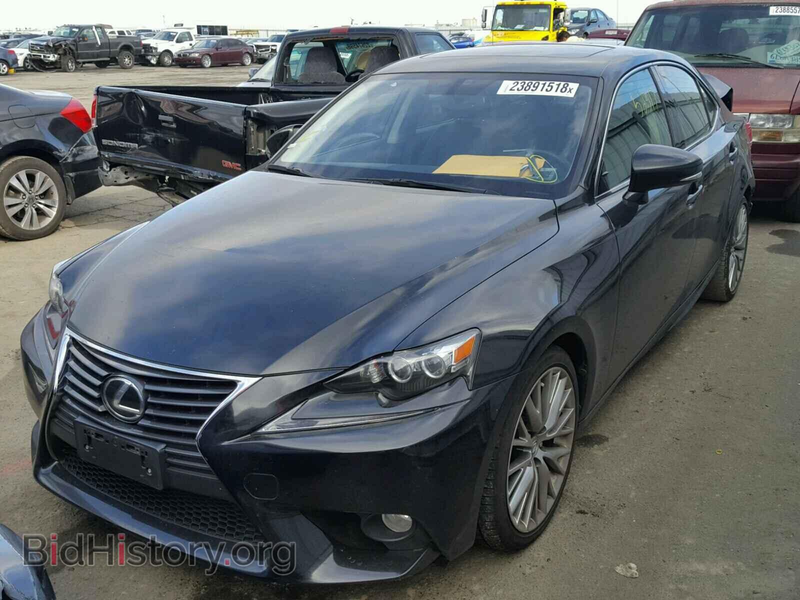 2014 LEXUS IS250 - VIN: JTHBF1D21E5016645 - Фото 2