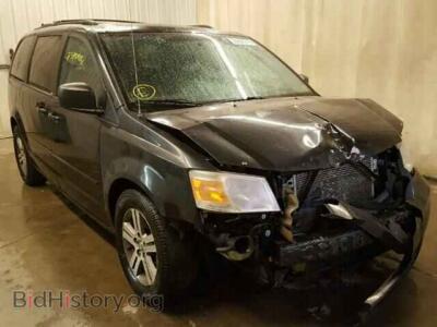 2010 Dodge CARAVAN Grand Cara, черный — VIN 2D4RN4DE9AR168073, Copart