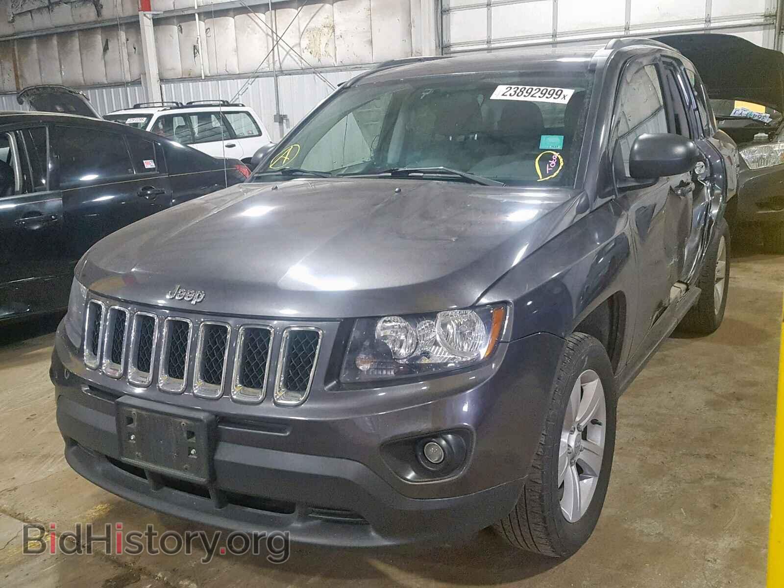 2014 JEEP COMPASS SP - VIN: 1C4NJDBB2ED800467 - Фото 2