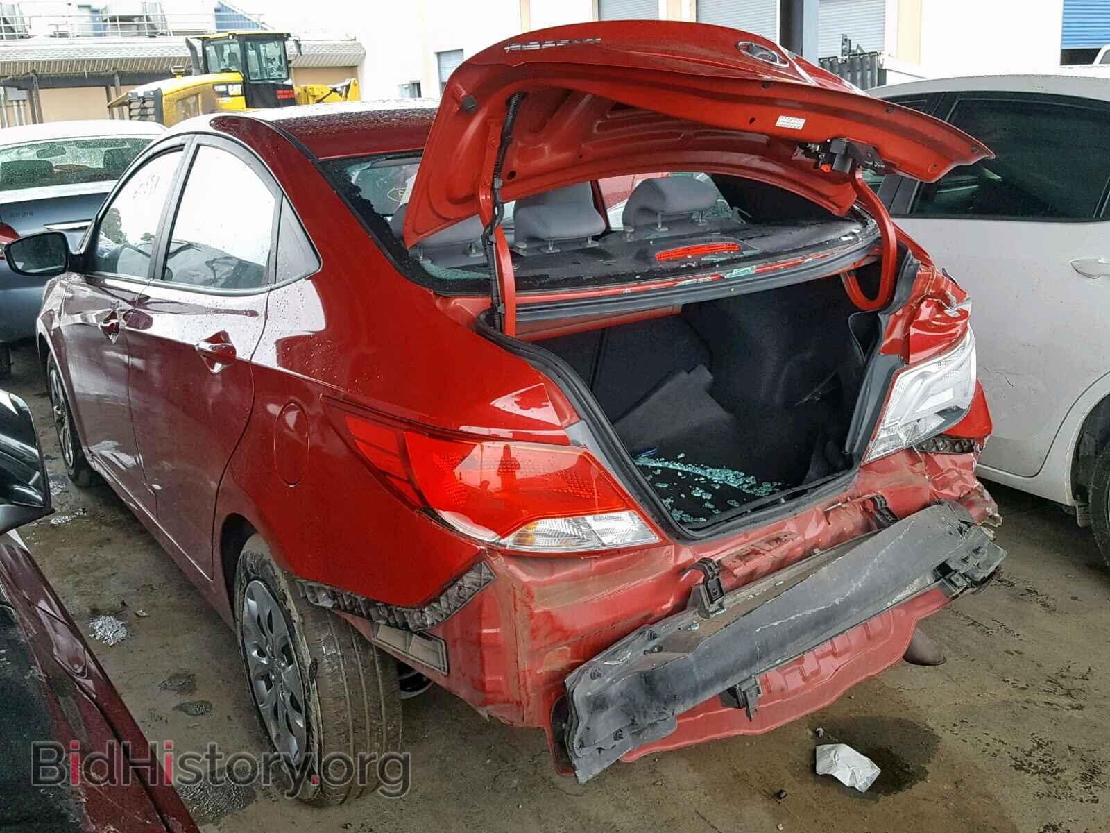 2016 HYUNDAI ACCENT - VIN: KMHCT4AE2GU018911 - Фото 3
