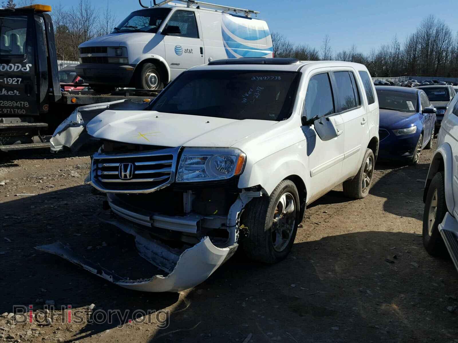 2013 HONDA PILOT - VIN: 5FNYF3H62DB042995 - Фото 2