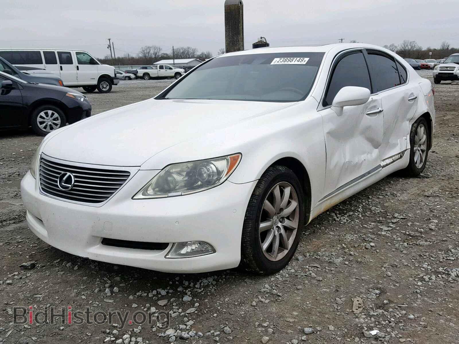 2007 LEXUS LS460 - VIN: JTHBL46F275049389 - Фото 2
