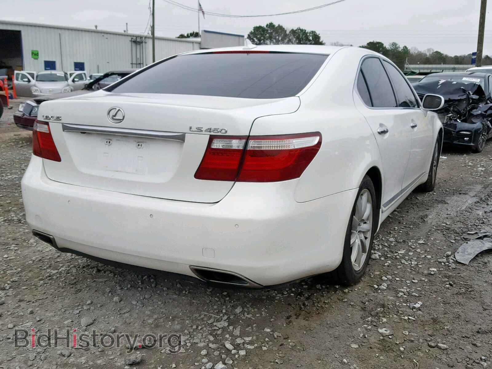 2007 LEXUS LS460 - VIN: JTHBL46F275049389 - Фото 4