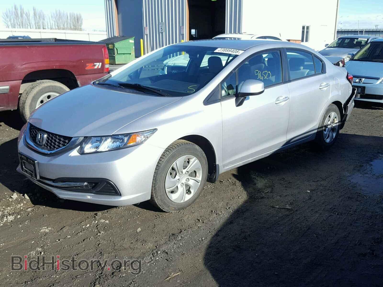 2013 HONDA CIVIC - VIN: 19XFB2F57DE016891 - Фото 2