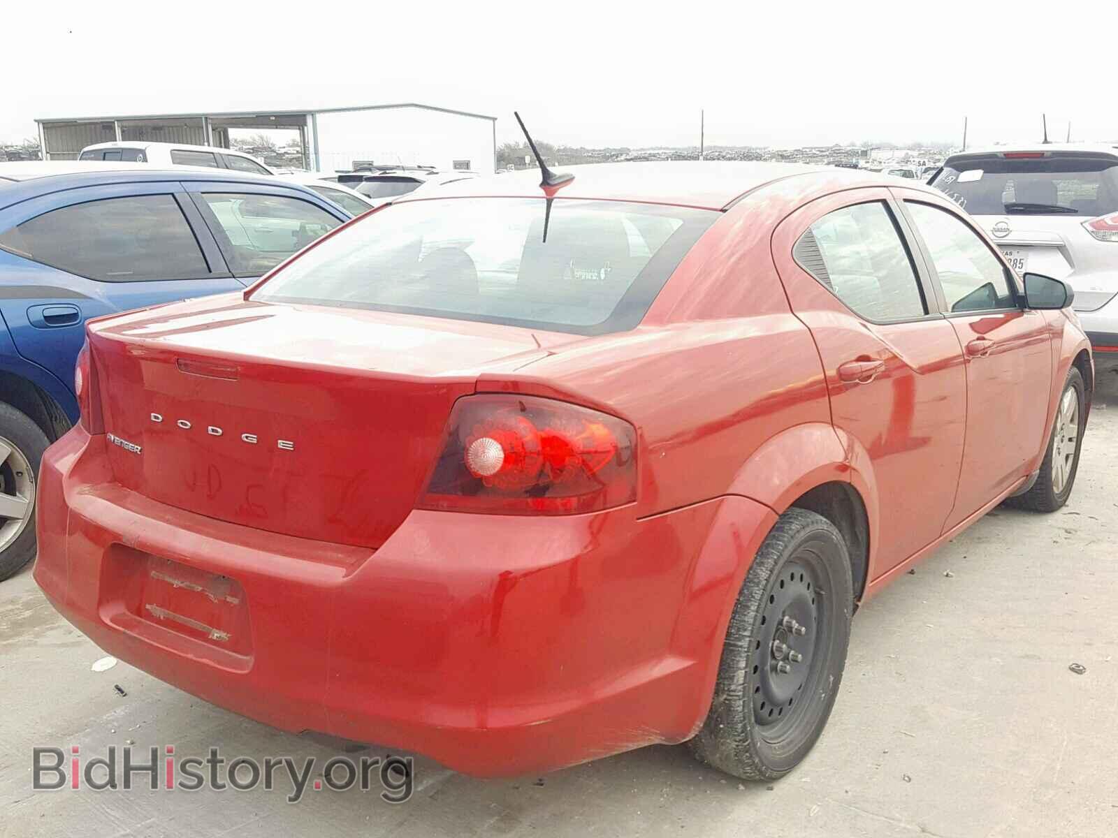 2013 DODGE AVENGER - VIN: 1C3CDZAB1DN599090 - Фото 4