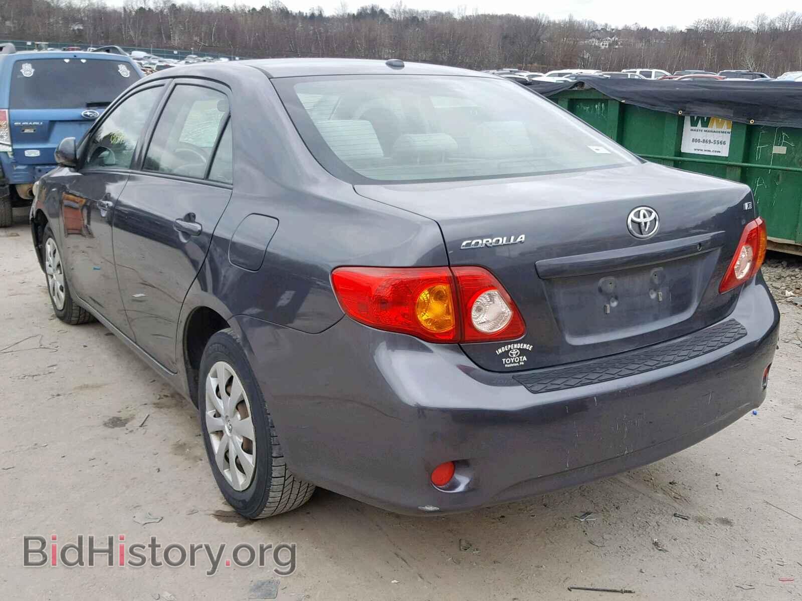 2009 TOYOTA COROLLA BA - VIN: JTDBL40E599090385 - Фото 3