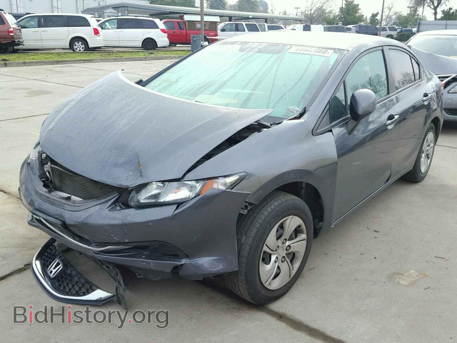 2013 HONDA CIVIC - VIN: 19XFB2F55DE214949 - Фото 2