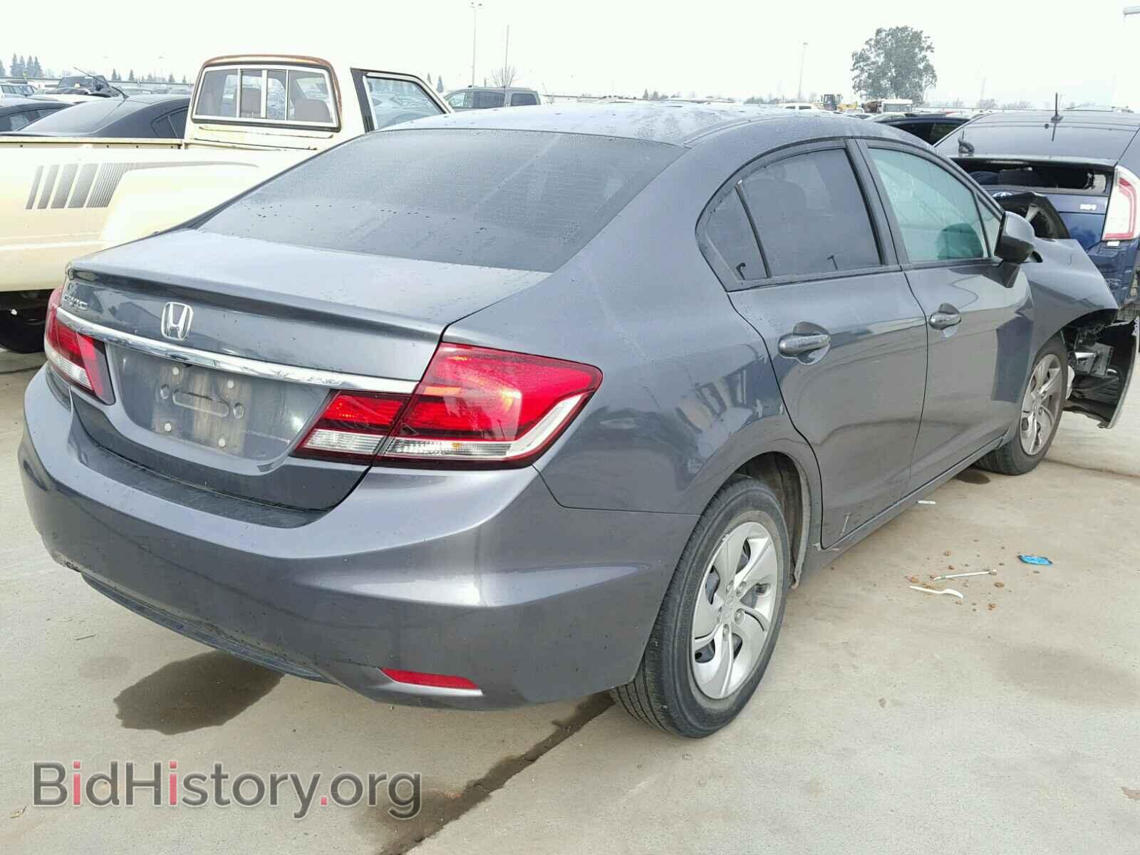 2013 HONDA CIVIC - VIN: 19XFB2F55DE214949 - Фото 4