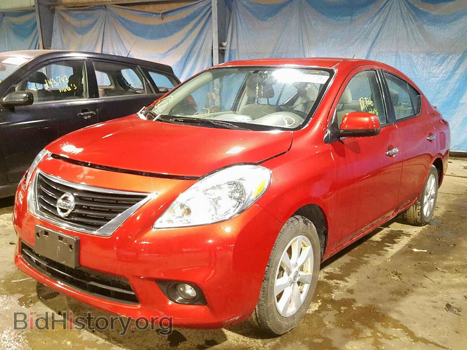 2013 NISSAN VERSA - VIN: 3N1CN7AP1DL853067 - Фото 2