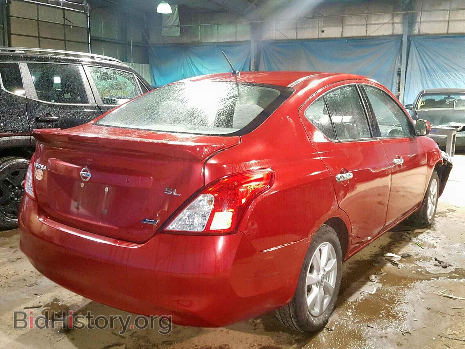 2013 NISSAN VERSA - VIN: 3N1CN7AP1DL853067 - Фото 4