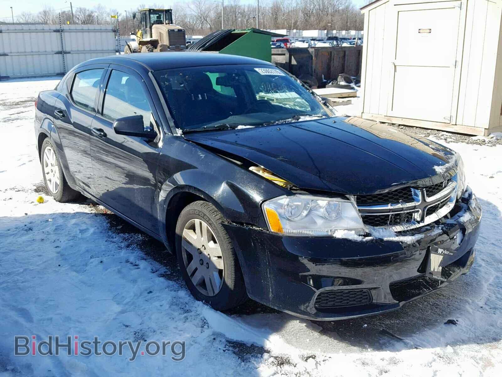 Photo 1C3CDZAB1CN325550 - DODGE AVENGER 2012