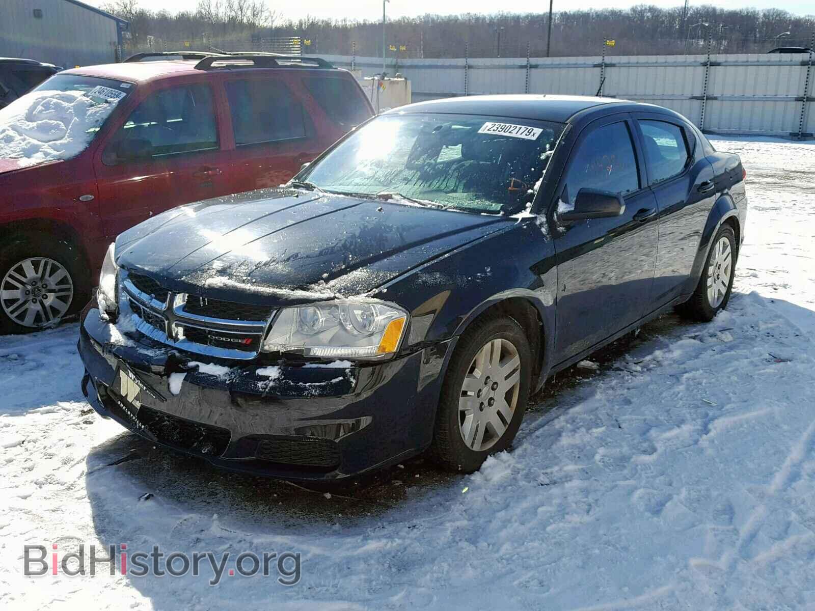 2012 DODGE AVENGER - VIN: 1C3CDZAB1CN325550 - Фото 2